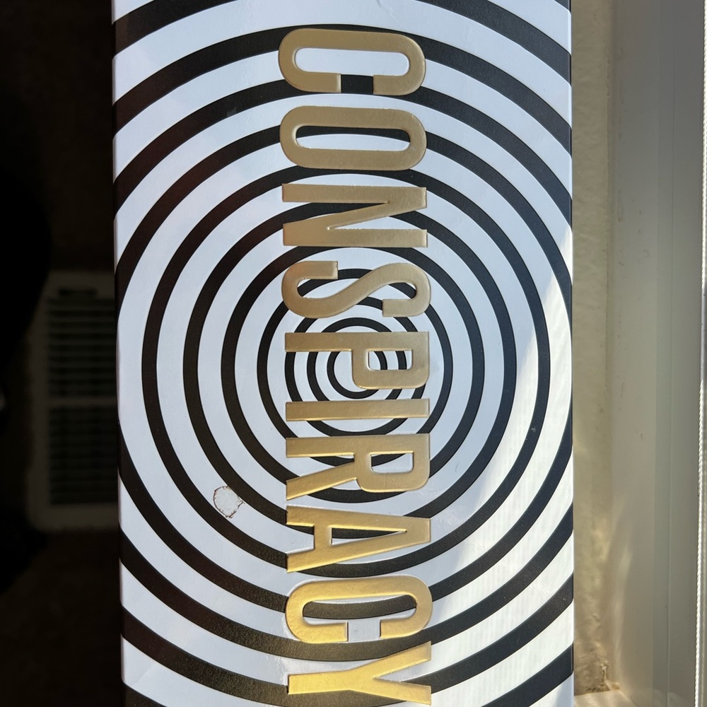 Jeffree Star Cosmetics Conspiracy Eyeshadow Palette with Gold Accents